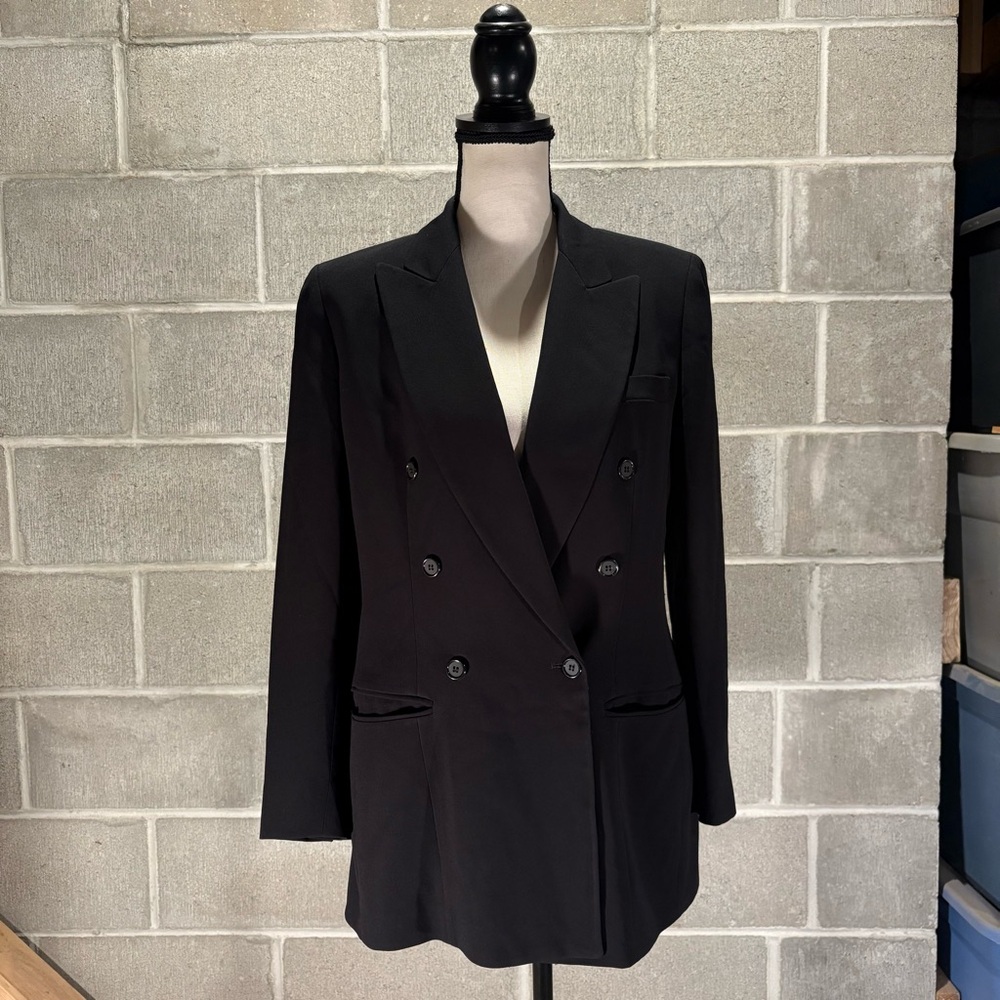 Anne Klein double breasted blazer.